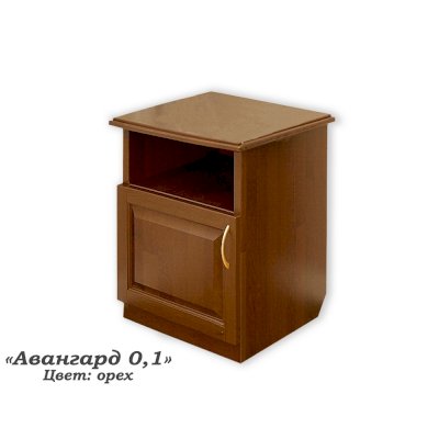 Тумба прикроватная Авангард 0,1 (шале)