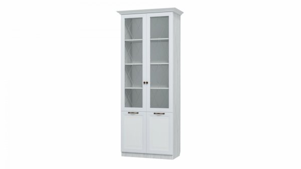 Шкаф МЦН 800 ГМ-4 со стеклом Гармония-7 (Марибель)